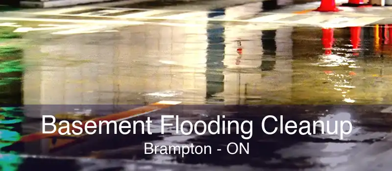 Basement Flooding Cleanup Brampton - ON