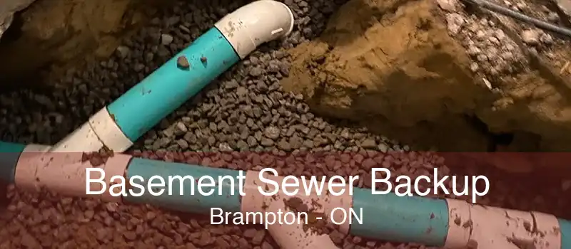 Basement Sewer Backup Brampton - ON