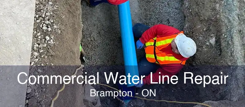 Commercial Water Line Repair Brampton - ON