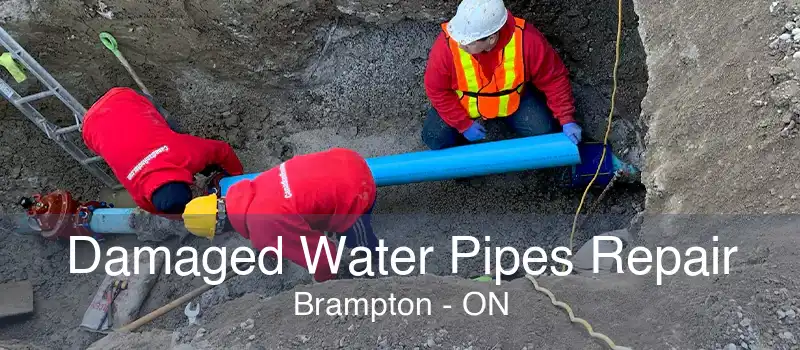 Damaged Water Pipes Repair Brampton - ON