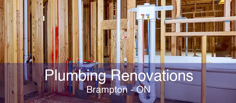 Plumbing Renovations Brampton - ON