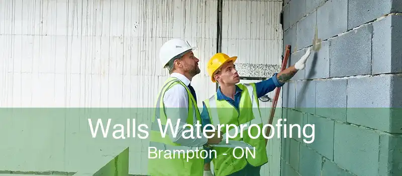 Walls Waterproofing Brampton - ON